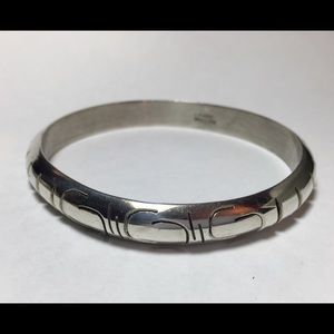 Mexican Sterling Bangle Bracelet